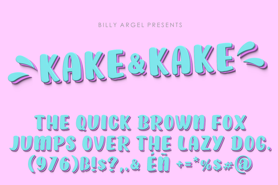 KAKE & KAKE ITALIC PERSONAL USE